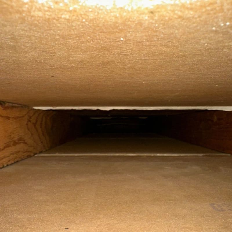 Ceiling trunk line — before and after — after
